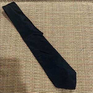 City of London By Ferrell Reed Black Silk Tie